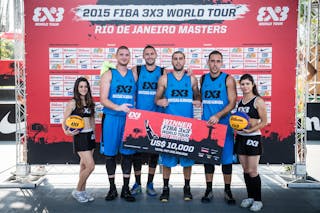 FIBA 3x3 World Tour reigning champs Novi Sad Al Wahda (UAE) won their second Masters of the season in Rio de Janeiro, Brazil on 26-27 September.