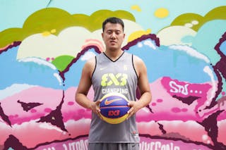#6 Lv Chen, Team Changping, FIBA 3x3 World Tour Beijing 2014, 2-3 August.