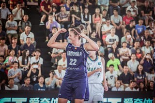 22 Alba Pla Marsiñach (AND) - Macau v Andorra, 2016 FIBA 3x3 World Championships - Women, Pool, 13 October 2016