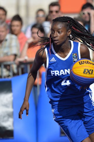4 Migna Touré (ESP) - Spain v France, 2016 FIBA 3x3 European Championships Qualifier France - Women, 3rd place, 2 July 2016