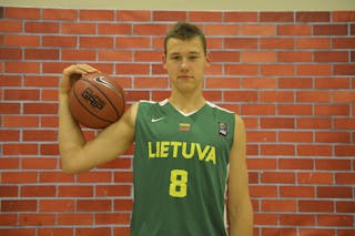 Martynas Sajus. Team Lithuania. 2013 FIBA 3x3 U18 World Championships.