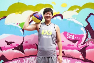 #5 Sun Zhonghao, Team Changping, FIBA 3x3 World Tour Beijing 2014, 2-3 August.