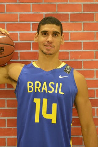 Douglas Sales de Souza. Team Brazil. 2013 FIBA 3x3 U18 World Championships.