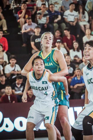 10 Ka I Chan (MAC) - 4 I Tong Mak (MAC) - Macau v Australia, 2016 FIBA 3x3 World Championships - Women, Pool, 13 October 2016
