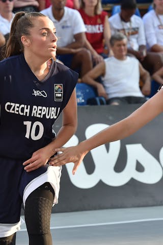 10 Sára Krumpholcová (CZE) - Spain v Czech Republic, 2016 FIBA 3x3 U18 European Championships - Women, Pool, 10 September 2016