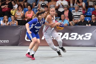 5 Veronika Kányási (HUN) - Hungary v Belarus, 2016 FIBA 3x3 U18 European Championships - Women, Pool, 9 September 2016