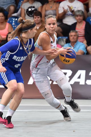 5 Veronika Kányási (HUN) - Hungary v Belarus, 2016 FIBA 3x3 U18 European Championships - Women, Pool, 9 September 2016