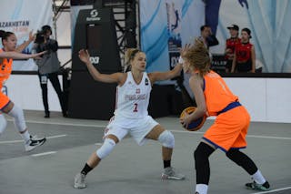 1 Evi Dekker (NED) - Netherlands v Poland, 2016 FIBA 3x3 U18 World Championships - Women, Pool, 5 June 2016