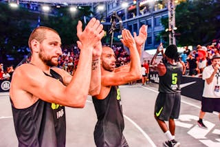 3 Anthony Christophe (FRA) - 5 Dominique Gentil (FRA) - 6 Maxime Courby (FRA) - Liman v Paris, 2016 WT Lausanne, Semi final, 27 August 2016