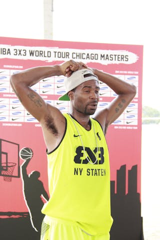 Taylor Zaire, Team NY Staten, 2014 World Tour Chicago. 3x3 game. 16 Agust. Day 2.