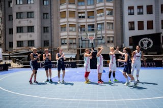 30 Claudia Brunet (HUN) - 23 Eva Vilarrubla Seira (HUN) - 22 Alba Pla MarsiñAch (HUN) - 12 Patricia Vicente (HUN) - 12 NóRa RujáK (HUN) - 10 DóRa Medgyessy (HUN) - 7 Alexandra Theodorean (HUN) - 3 Petra Szabo (HUN) - Hungary v Andorra, 2016 FIBA 3x3 European Championships Qualifiers Andorra - Women, Last 8, 26 June 2016