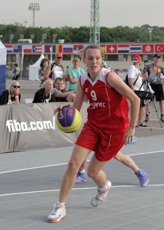 Marielle Giroud. Team Switzerland. 2014 FIBA 3x3 World Championships Women.
