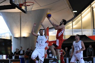3 Yunus Yurttagul (SRB) - Serbia v Turkey, 2016 FIBA 3x3 European Championships Qualifier Netherlands - Men, Pool, 1 July 2016