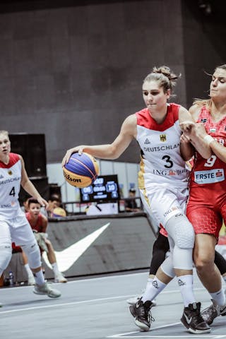 9 Bettina Bozóki (HUN) - 4 Luana Rodefeld (GER) - 3 Laura Zdravevska (GER)