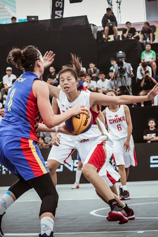 China v Romania, 2016 FIBA 3x3 World Championships - Women, Pool, 12 October 2016