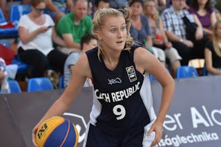 9 Terezie Frgalová (CZE) - Belgium v Czech Republic, 2016 FIBA 3x3 U18 European Championships - Women, Last 8, 11 September 2016