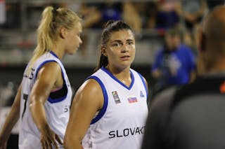 5 Petra Rychtarčikova (SVK) - Fiba U18 Europe Cup Qualifier Bari Game 16: Slovakia vs Czech Republic 13-16