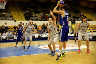 9 Desmonts Clément (FRA) - France v Andorra, 2016 FIBA 3x3 U18 European Championships Qualifiers Hungary - Men, MSF5, 17 July 2016