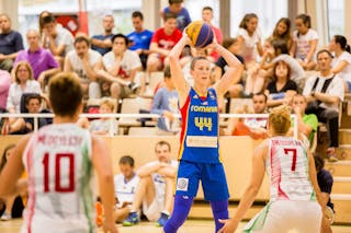 44 Gabriela Marginean (HUN) - Hungary v Romania, 2016 FIBA 3x3 European Championships Qualifiers Andorra - Women, Final, 26 June 2016