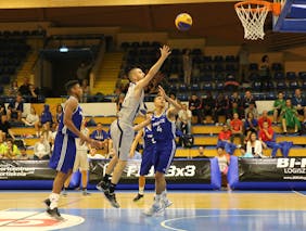13 Alexis Bartolomé (AND) - France v Andorra, 2016 FIBA 3x3 U18 European Championships Qualifiers Hungary - Men, MSF5, 17 July 2016