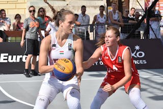Hungary v Switzerland, 2016 FIBA 3x3 U18 European Championships - Women, Last 8, 11 September 2016