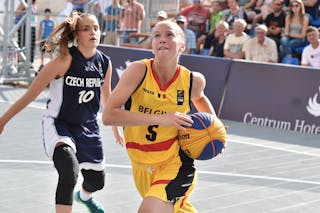 5 Ine Vanderhoydonks (BEL) - Belgium v Czech Republic, 2016 FIBA 3x3 U18 European Championships - Women, Last 8, 11 September 2016