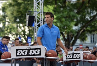 Samsung shoot contest 2013 FIBA 3x3 World Tour Masters in Lausanne