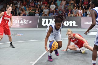 France v Austria, 2016 FIBA 3x3 U18 European Championships - Women, Pool, 10 September 2016