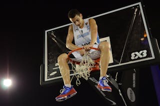 Nicolás Zurschmitten. Team Argentina.  2013 FIBA 3x3 U18 World Championships.