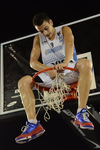 Nicolás Zurschmitten. Team Argentina.  2013 FIBA 3x3 U18 World Championships.