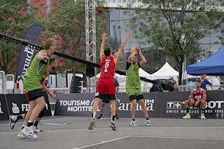 FIBA 3x3, World Tour 2021, Mtl, Can, Esplanade Place des Arts. QF 3- Ub vs. Edmonton