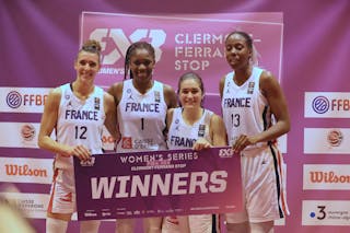 FINALE WINNER FRANCE FIBA 3x3 Women's Series Clermont-Ferrand Stop 2023 (FRA )