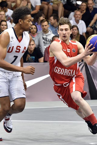 USA v Georgia, 2015 FIBA 3x3 U18 World Championships - Men, Pool, 4 June 2015