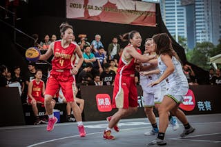 4 Jindan Liu (CHN) - Cook Islands v China, 2016 FIBA 3x3 World Championships - Women, Pool, 12 October 2016