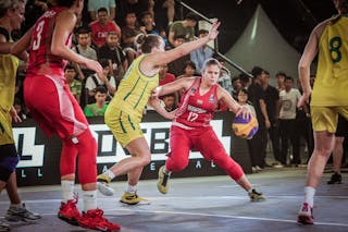 12 Nóra Ruják (HUN) - Australia v Hungary, 2016 FIBA 3x3 World Championships - Women, Pool, 13 October 2016
