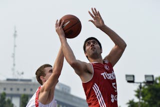 Çevik Çagatay. Team Turkey vs TEam Poland. 2013 FIBA 3x3 U18 World Championships. 3x3 Game.