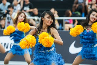 Cheerleaders, 2014 World Tour Beijing, 3x3game, 2-3 August.