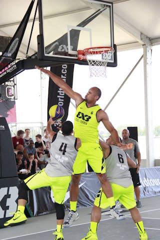 #6 Tavaras Hardy, Team Chi-Town. 2014 World Tour Chicago. 3x3 Game. 16 August. Day 2.