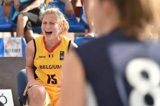 15 Alice Bremer (BEL) - Belgium v Czech Republic, 2016 FIBA 3x3 U18 European Championships - Women, Last 8, 11 September 2016