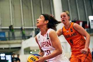 9 Esther Fokke (NED) - 30 Mio Shinozaki (JPN) - Game5_Pool B_Japan vs Netherlands
