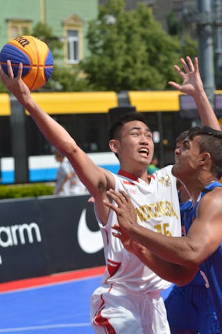 Indonesia v Puerto Rico, 2015 FIBA 3x3 U18 World Championships - Men, Pool, 6 June 2015