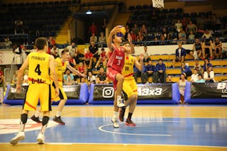 3 Milán Gulyás (HUN) - Hungary v Belgium, 2016 FIBA 3x3 U18 European Championships Qualifiers Hungary - Men, Semi final, 17 July 2016