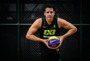 #6 Bracco Gustavo, Team Sao Paulo DC, headshot, FIBA 3x3 World Tour Rio de Janeiro 2014, 27-28 September.