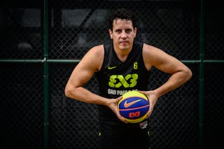 #6 Bracco Gustavo, Team Sao Paulo DC, headshot, FIBA 3x3 World Tour Rio de Janeiro 2014, 27-28 September.