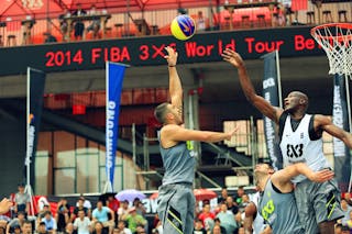 #6 Lee Benson, Team Wukesong, 2014 World Tour Beijing, 3x3game, 03 August, Day 2.