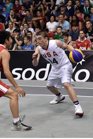 USA v Indonesia, 2015 FIBA 3x3 U18 World Championships - Men, Pool, 5 June 2015