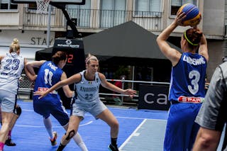3 Ana Ljubenović (AND) - Andorra v Slovenia, 2016 FIBA 3x3 European Championships Qualifiers Andorra - Women, Pool, 25 June 2016