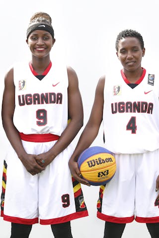 14 Claire Lamunu (UGA) - 11 Sarah Ageno (UGA) - 9 Jamila Nansikombi (UGA) - 4 Ritah Imanishimwe (UGA)