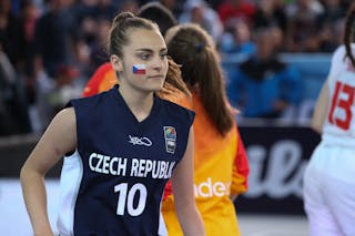10 Sára Krumpholcová (CZE) - Spain v Czech Republic, 2016 FIBA 3x3 U18 World Championships - Women, 3rd place, 5 June 2016