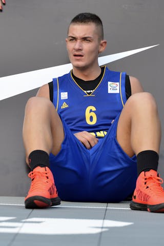 #6 Stefan Neagu. Team Romania. 2013 FIBA 3x3 U18 World Championships.